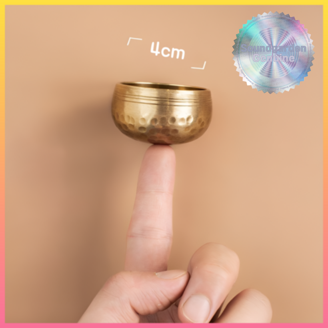 [주머니속힐링] 소리의정원 명상 미니 싱잉볼 명상종 티베트 수공예 선물용, 1개 32,900원