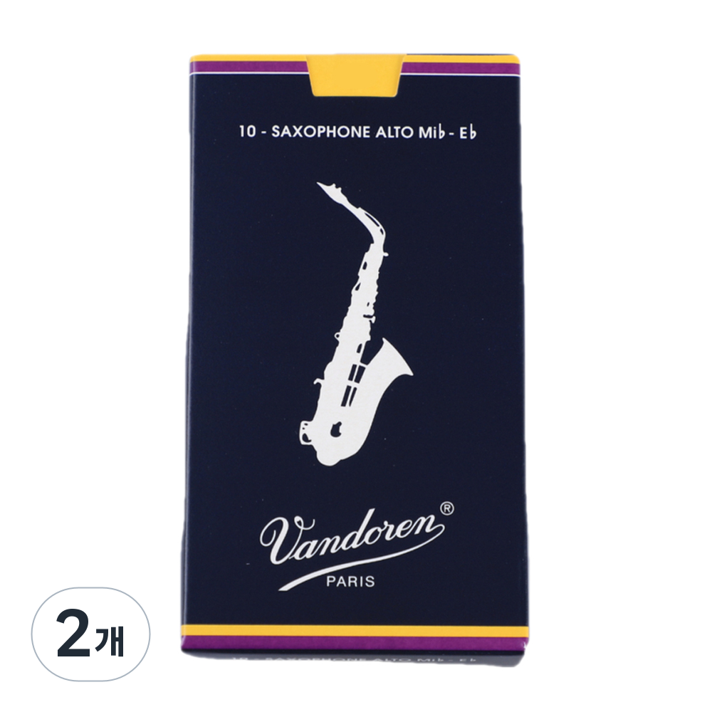 반도린 트레디셔널 알토 색소폰 리드, 2개 105,000원