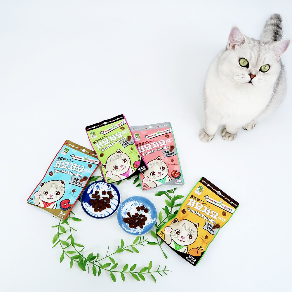 캐츠랑 저요저요 고양이 보양간식 4종 콤보 60g 15,160원