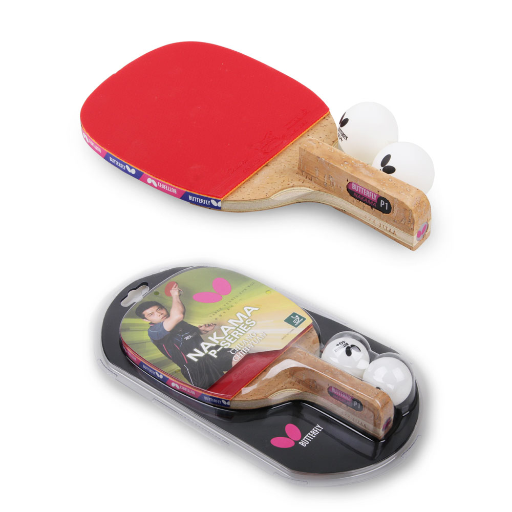 BUTTERFLY 버터플라이 나카마 NAKAMA P-1 카본 펜홀더 탁구라켓+탁구공 111,900원