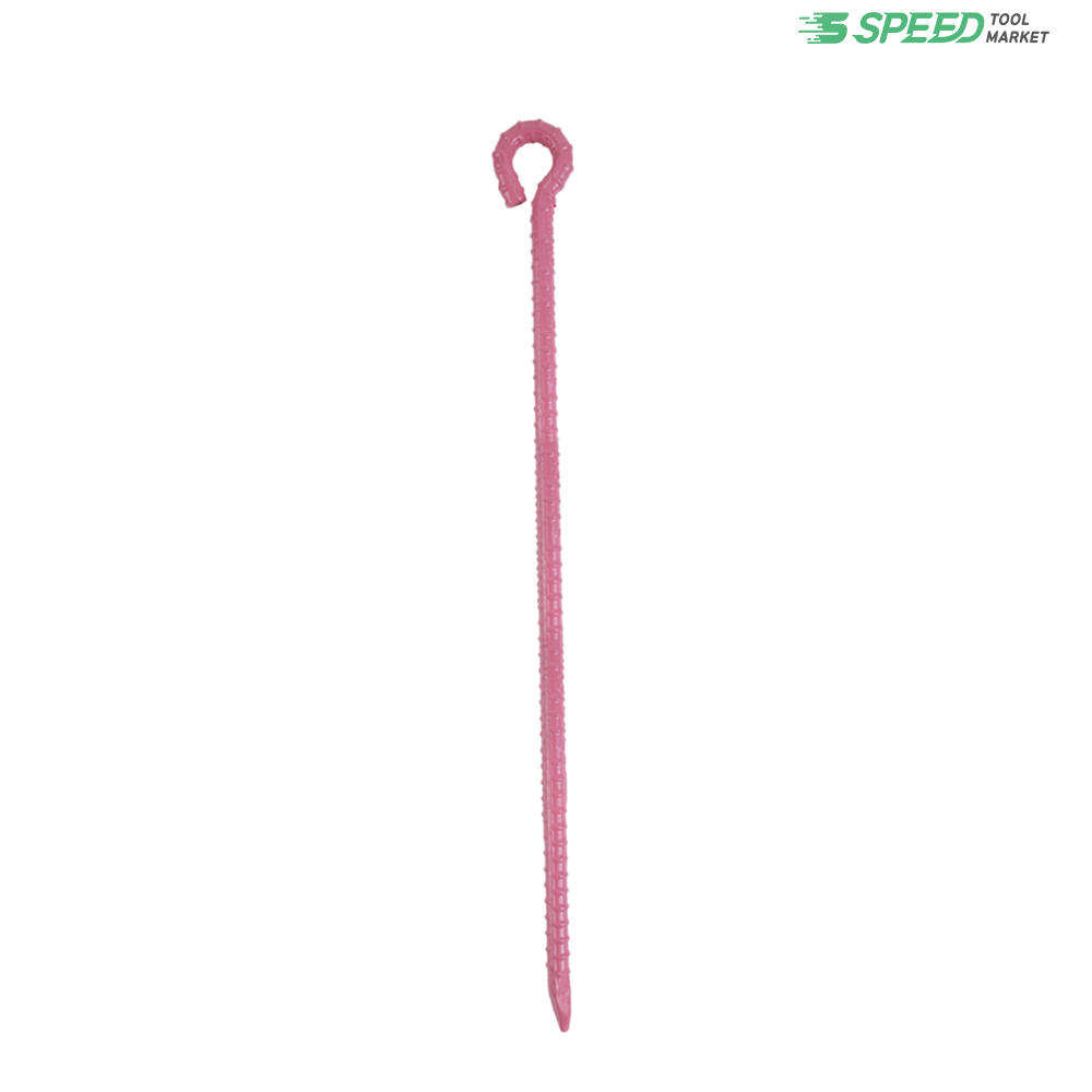 칼라 고리 쇠말뚝 60cm 10mm (분홍) 주문제작 텐트팩 8,900원