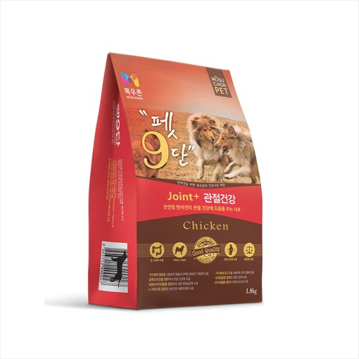 목우촌 펫9단 관절건강 전연령 사료 5kg 38,000원