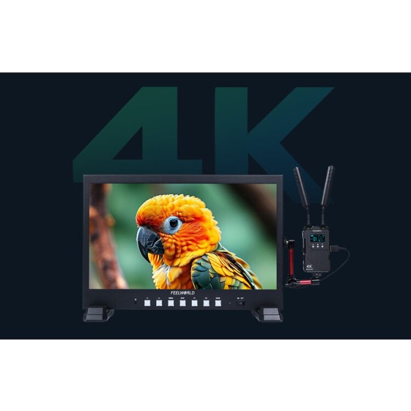 FEELWORLD WT1S 4K 무선 비디오 전송 시스템 SDI / 듀얼 풀 듀플렉스 인터콤 라이브 스트리밍용 441,900원
