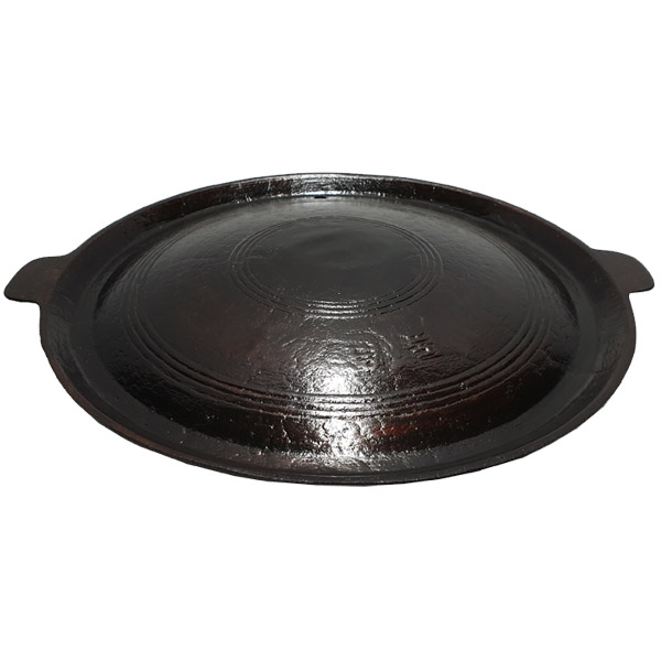 창조명품주물 무쇠 양면 솥뚜껑불판 지름 30cm~60cm 솥뚜껑 가마솥뚜껑 캠핑 가정용, 1개, 35cm 75,000원