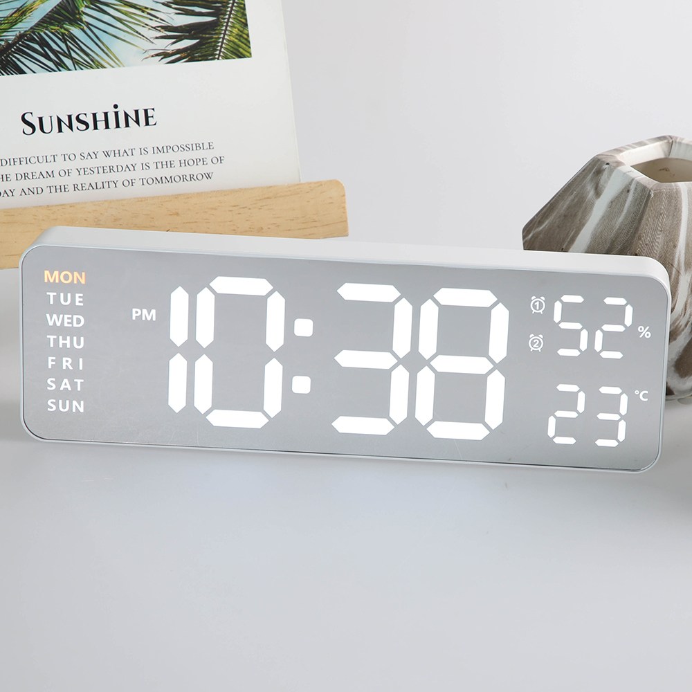 8무드 멀티 미러 LED 탁상시계 겸 벽시계 20,900원