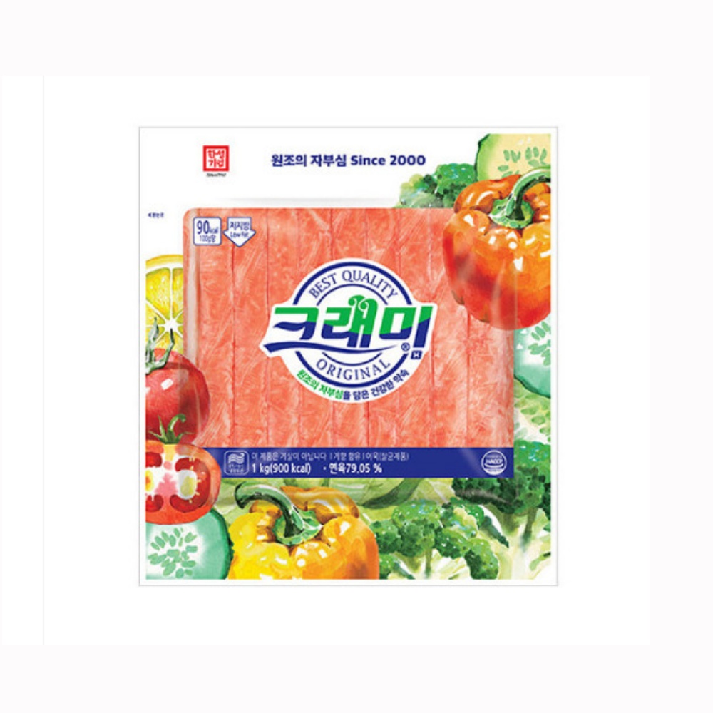 크래미H 한성기업 1KG(20EA) 식자재 무료배송 장보기 43,200원