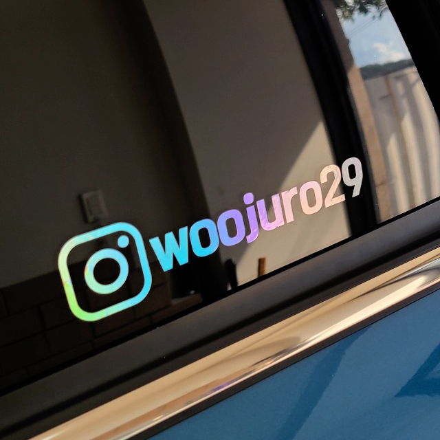 인스타그램 아이디 이름 스티커 4,500원