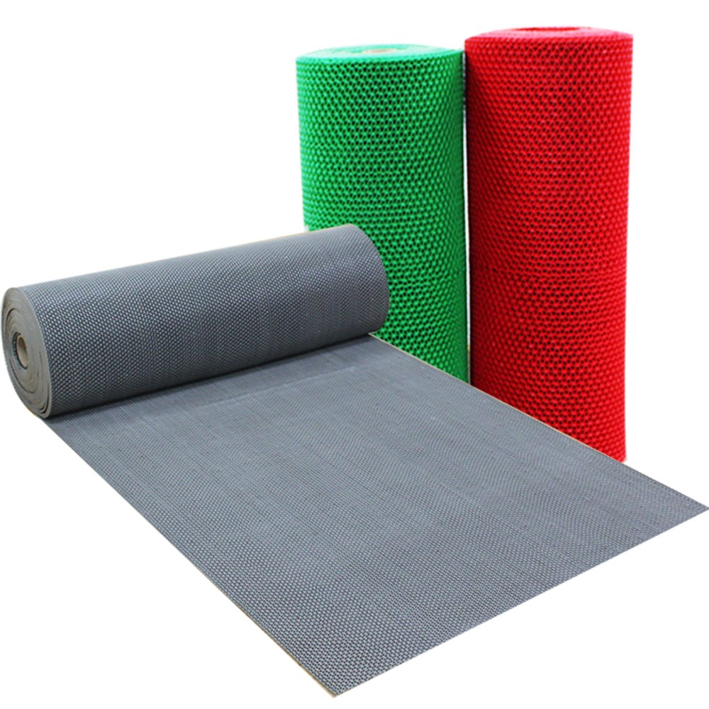 HNS 미끄럼방지매트 현관매트 바닥 롤 깔판 발판 매트, 레드, 1개 9,000원