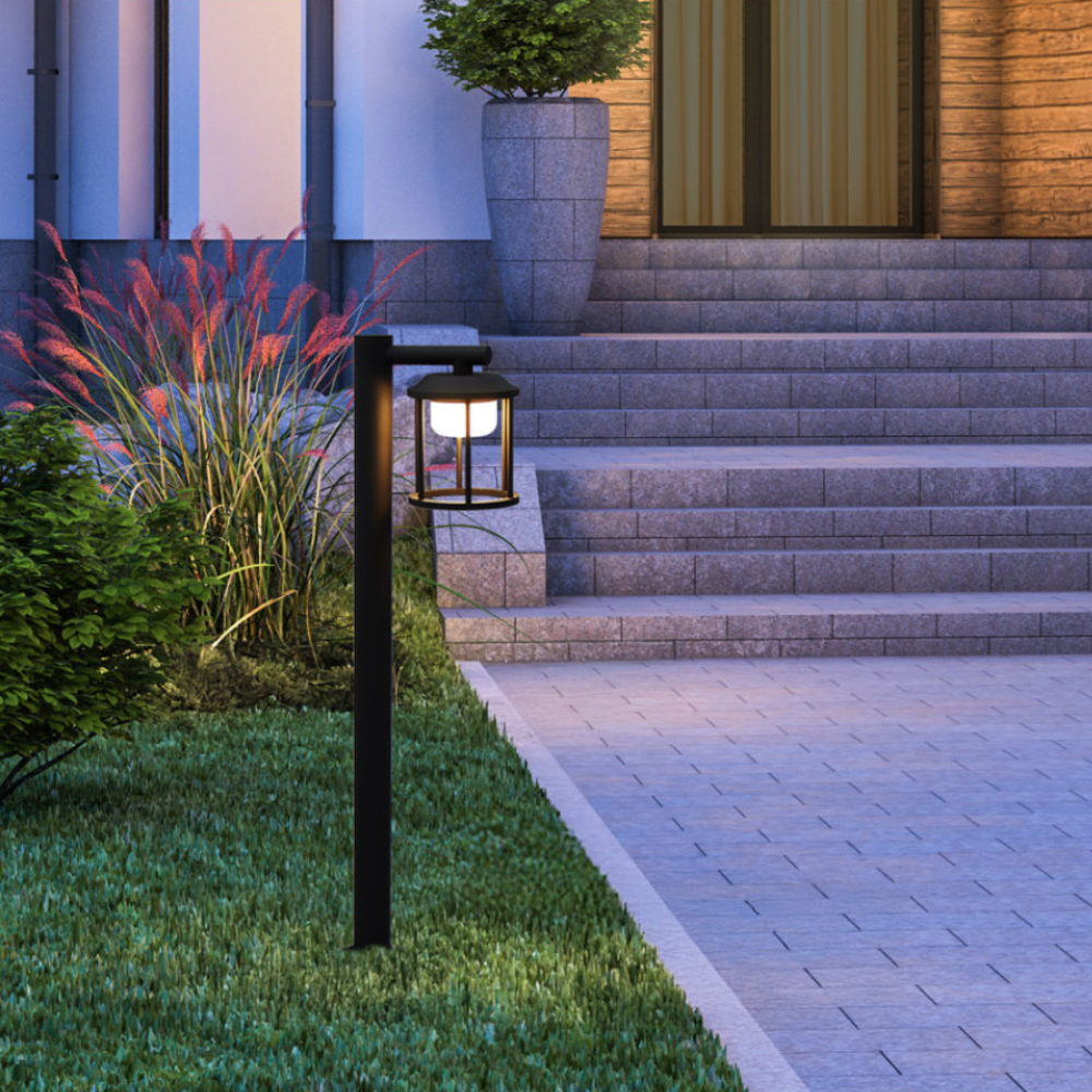 LED 외부 원형 전기 정원등 잔디등 가로등 열주등 외등 블랙 179,000원