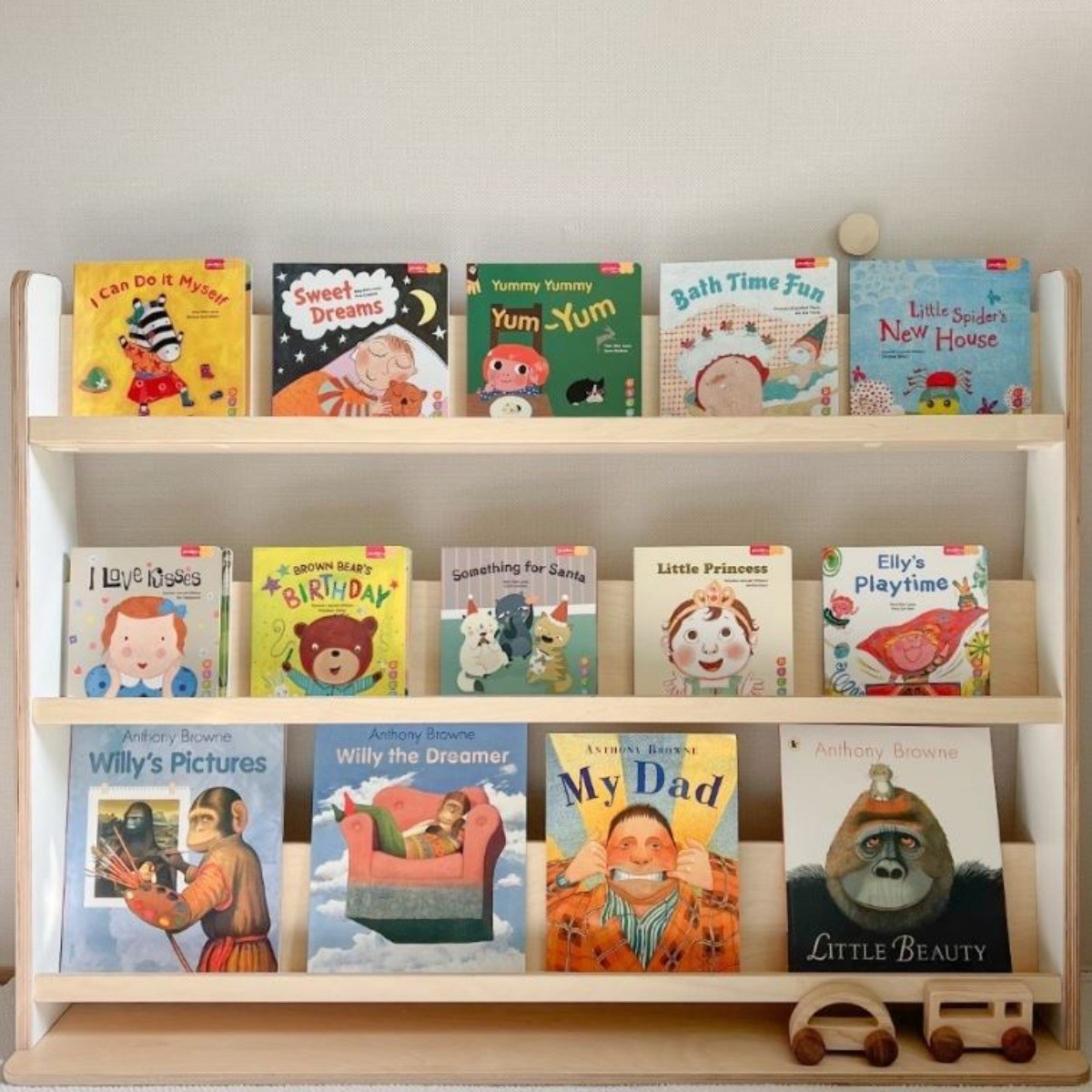 전면책장 책꽂이 3단 책장 유아 책꽂이 250,000원