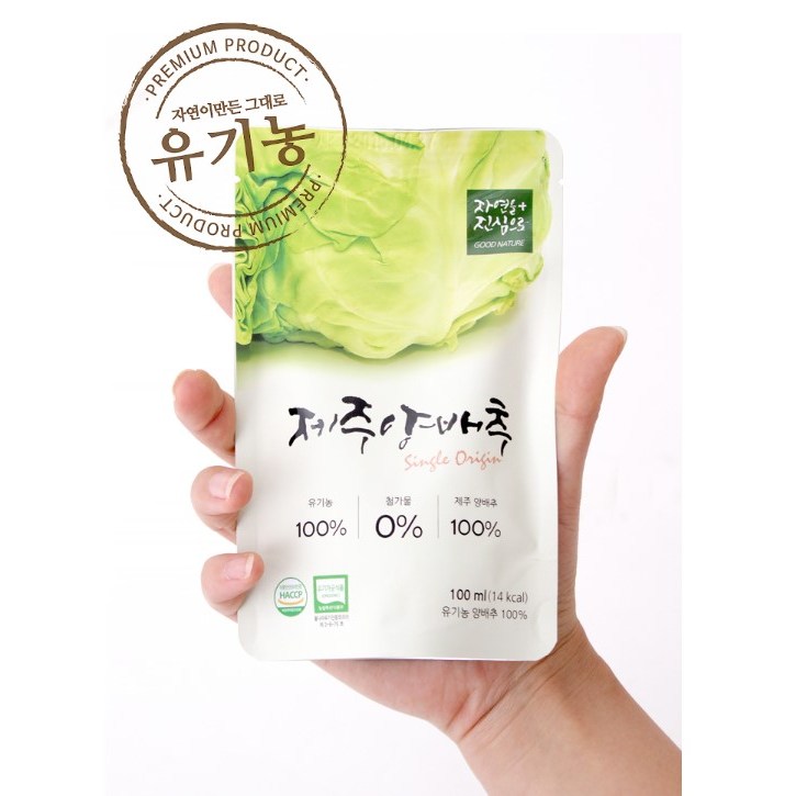 굿네이쳐 유기농 제주 양배추즙, 180개, 100ml 161,090원