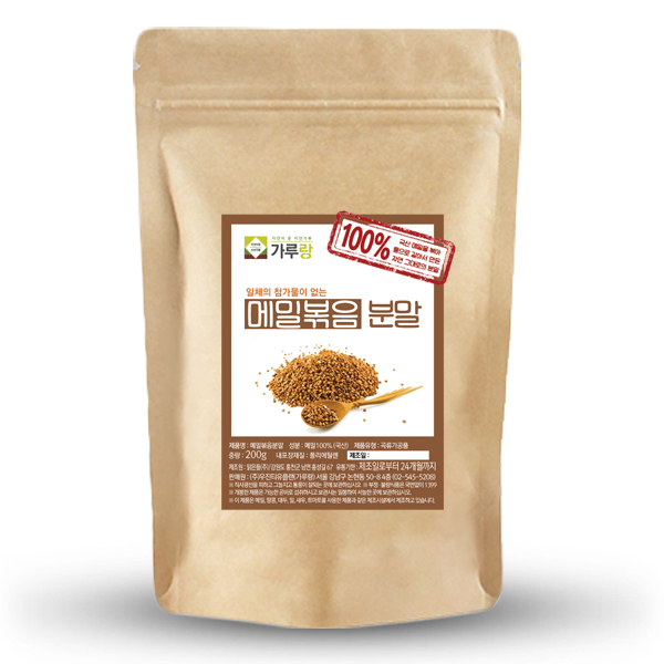 가루랑 국산 100% 메밀(볶음)분말, 200g, 1개 13,410원