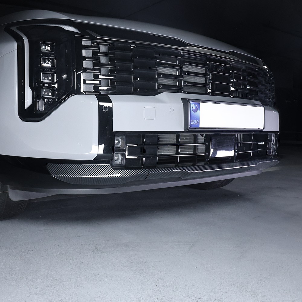 유투카 호환 스포티지 NQ5 페이스리프트 튜닝 용품 프론트 범퍼 하단 커버 블랙 몰딩 크롬 죽이기, 기타 88,000원