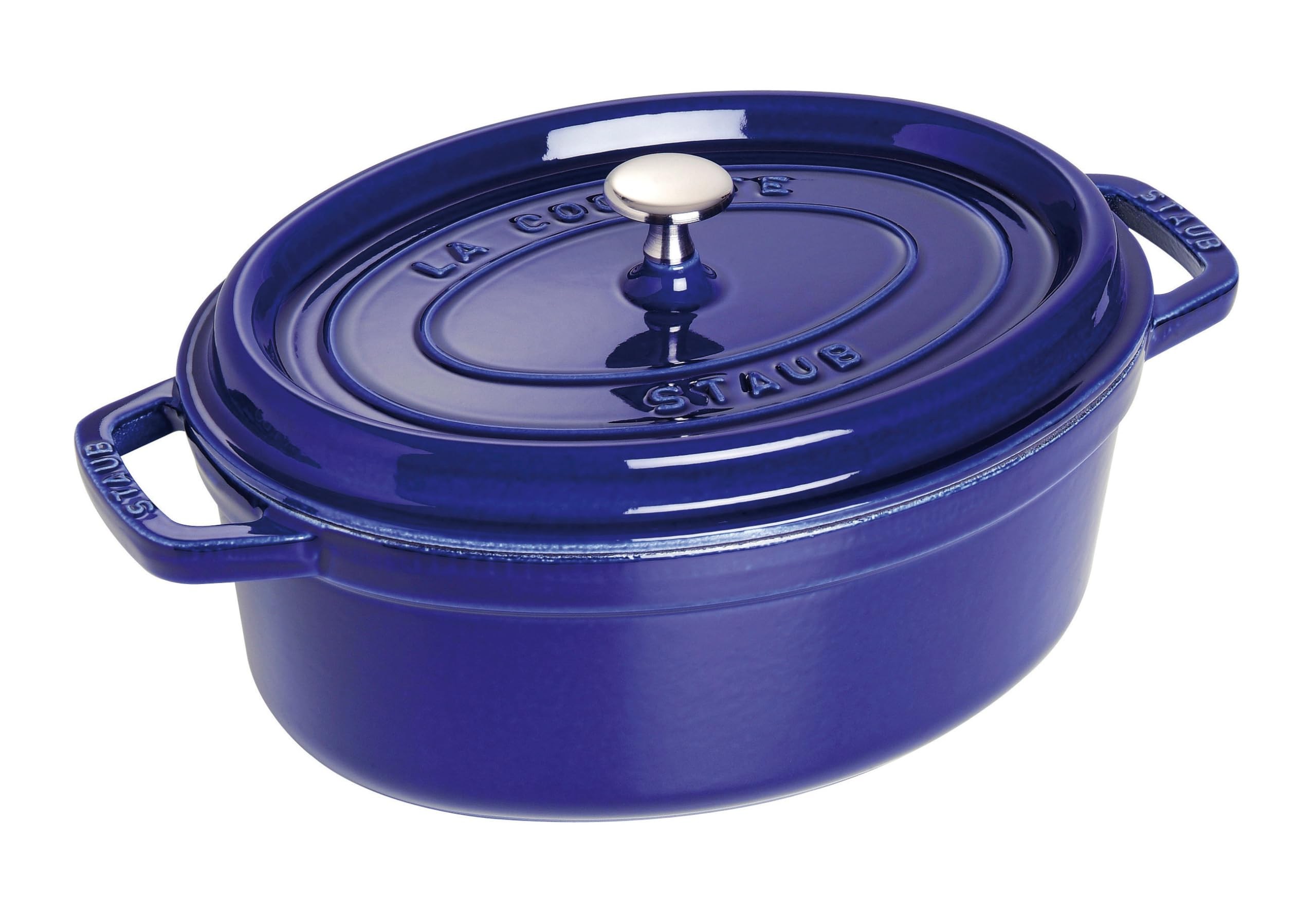 staub 29cm] La Cocotte Oval 40510-288 스토우브 [피코 코콧 타원형 그랑블루 큰 양손 428,460원