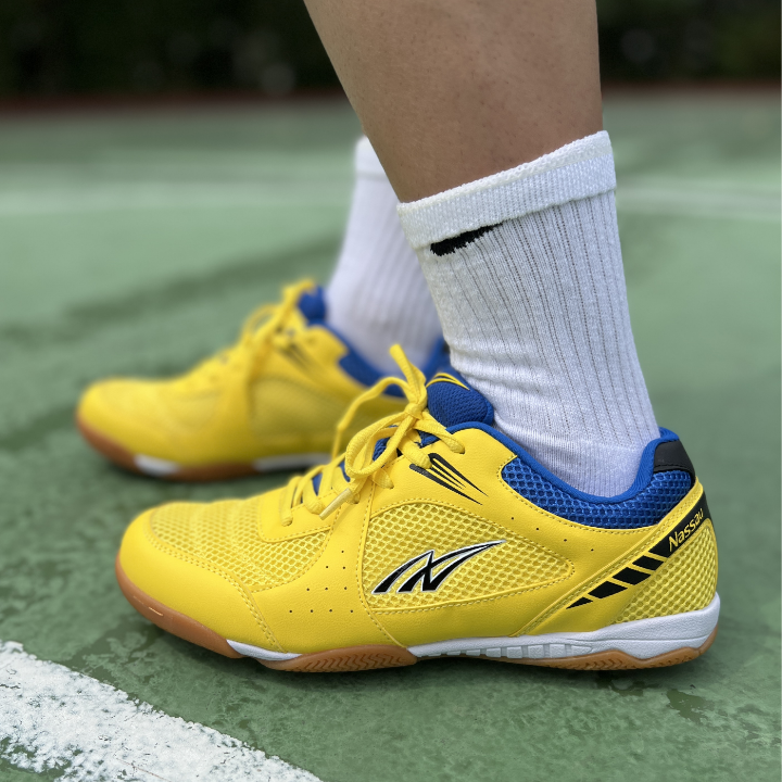낫소 EGIS 인도어화 운동화 탁구화 배드민턴화 배구화 헬스화 실내 체대입시 옐로우 남성 여성 36,900원