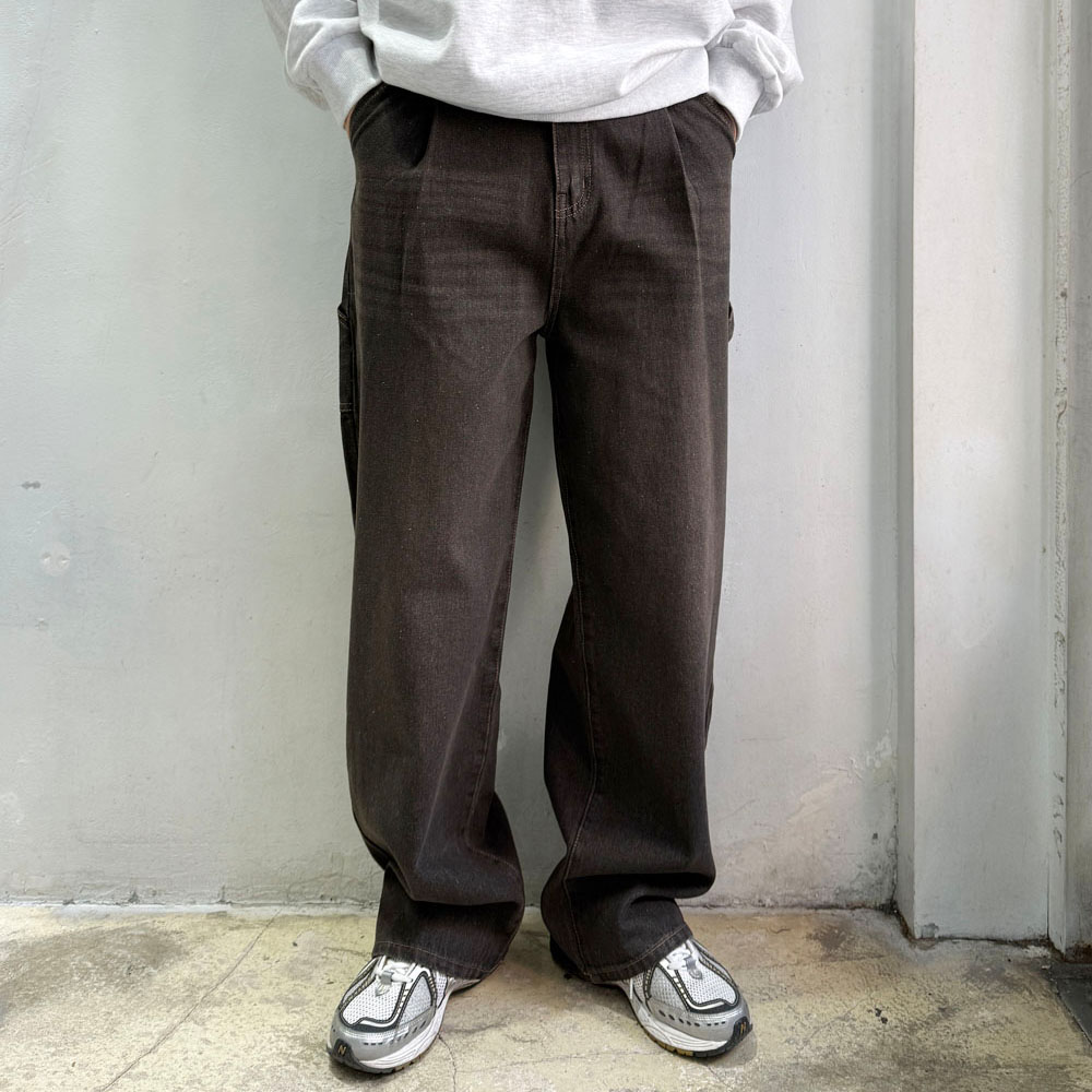 남성 카펜터 빈티지 워싱 와이드핏 데님 청바지 캐주얼 봄가을 35,800원