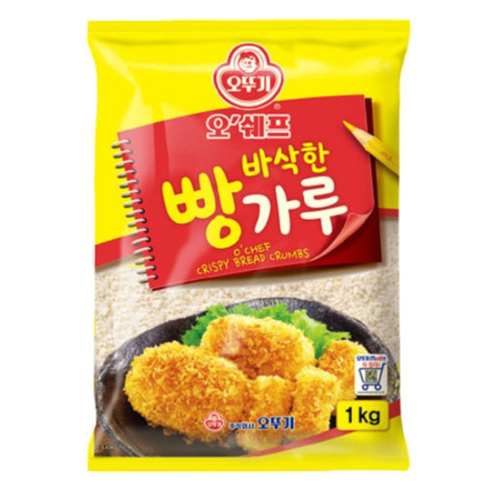 오쉐프 바삭한 빵가루 1kg  튀김요리 돈까스 건식 6,130원