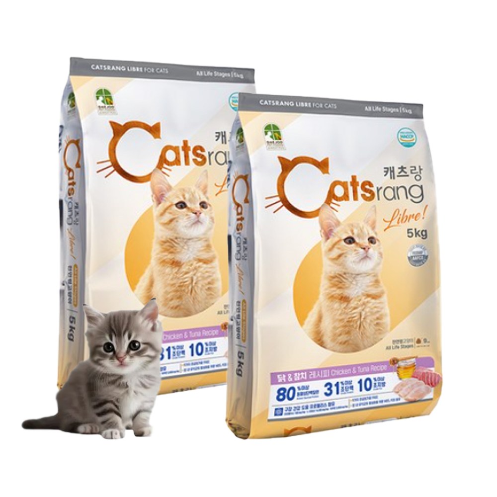 캐츠랑 NEW Libre 리브레 전연령 고양이 건식사료 28,200원