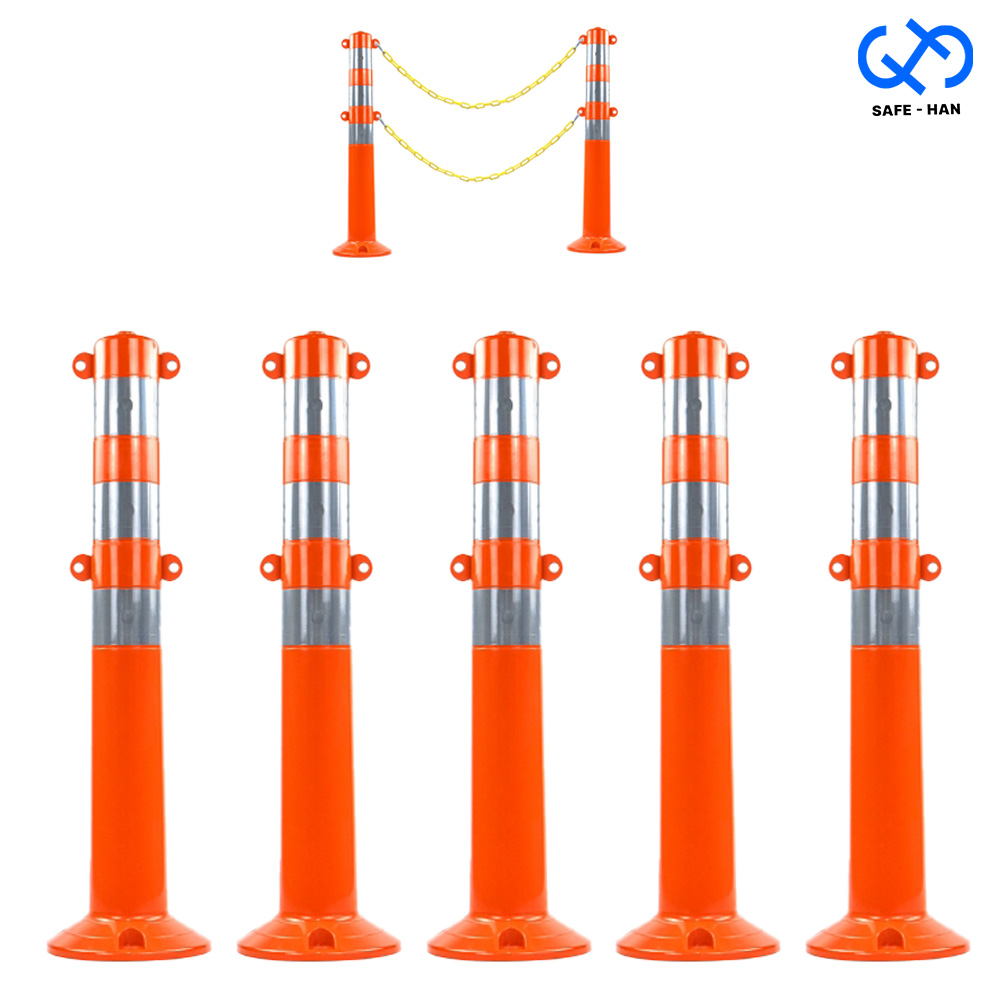 국산 고리형 차선규제봉 1세트(5개) 대형 750mm 탄력봉, 고리형(5ea) 77,600원