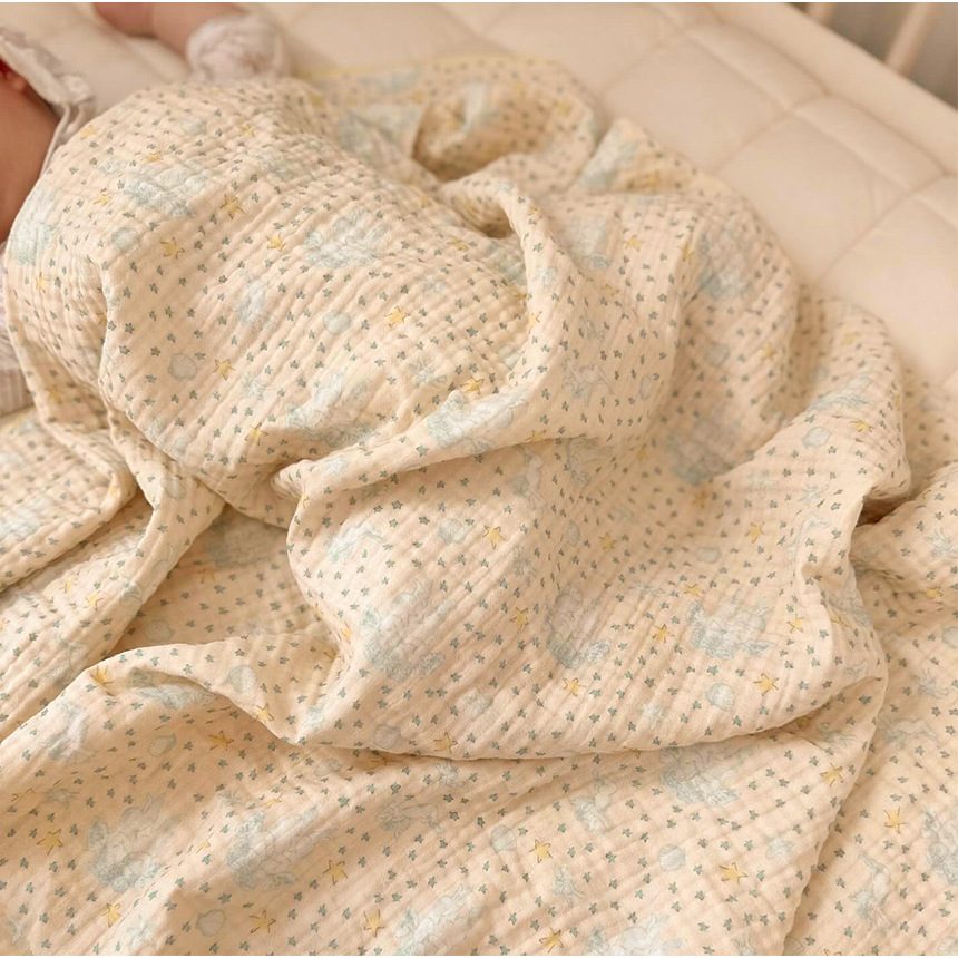 어텀31 사계절 아기 3중 거즈 엔젤 블랭킷, 크림바닐라 24,900원