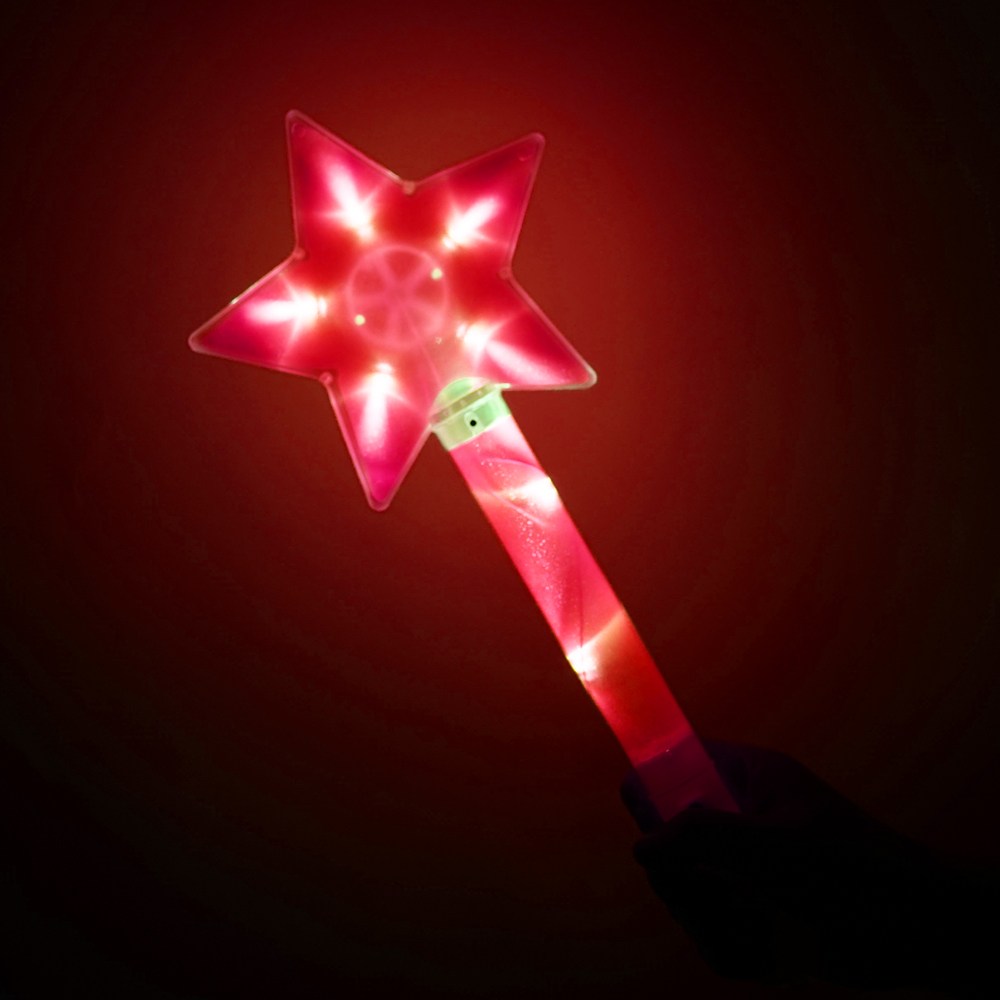 파티짱 LED 별봉 응원봉 야광 콘서트 용품 도구, 레드 1,500원