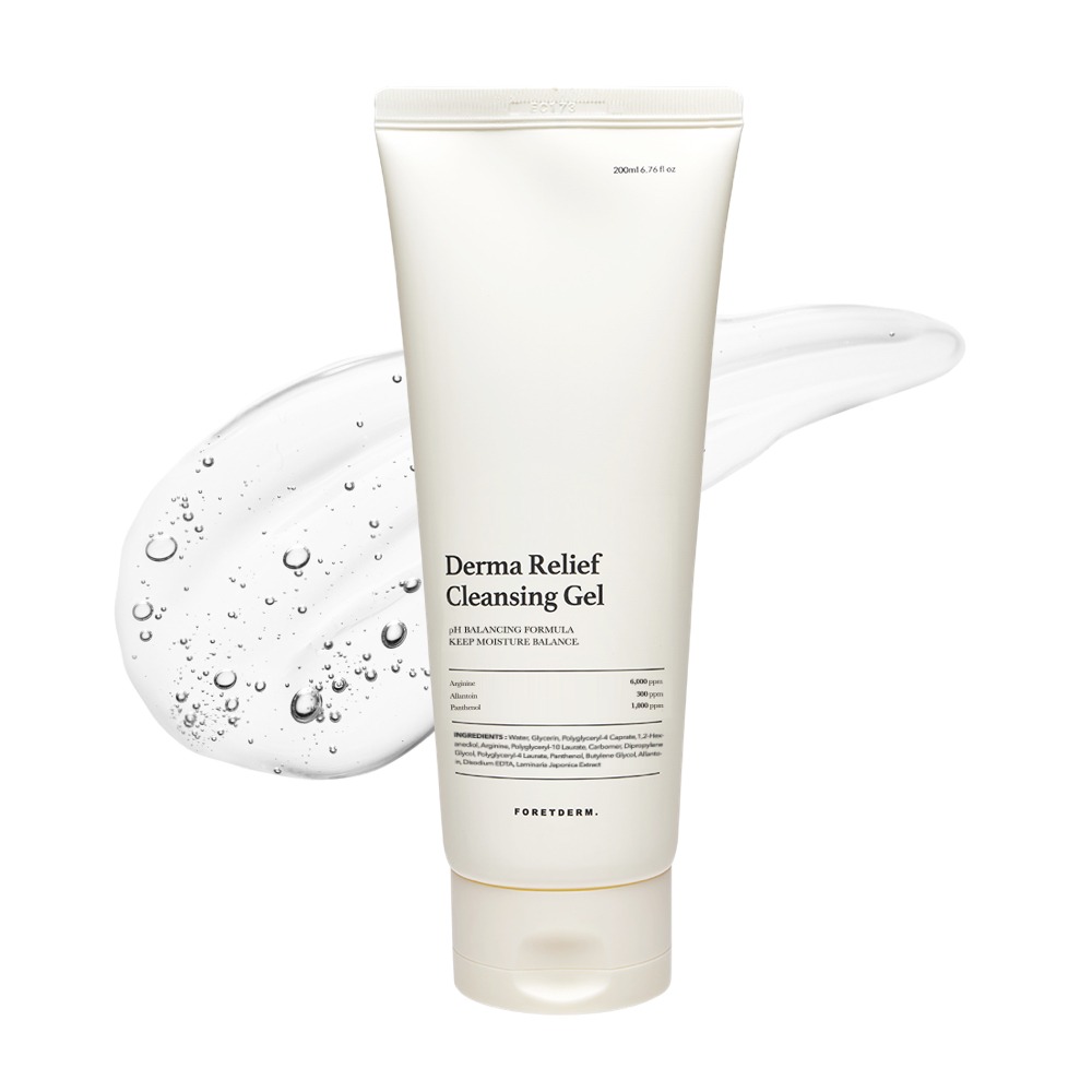 포레덤 더마 릴리프 약산성 클렌징 젤, 200ml, 1개 23,000원