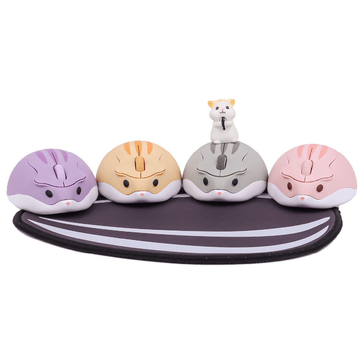 하드라인 햄찌마우스 귀여운 햄스터 무소음 무선 마우스 1개 20,900원