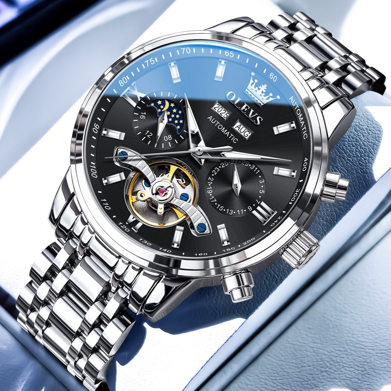 OLEVS 남자손목시계 정품 오토매틱시계 다기능 럭셔리 명품 워터프루프 야광 108,800원