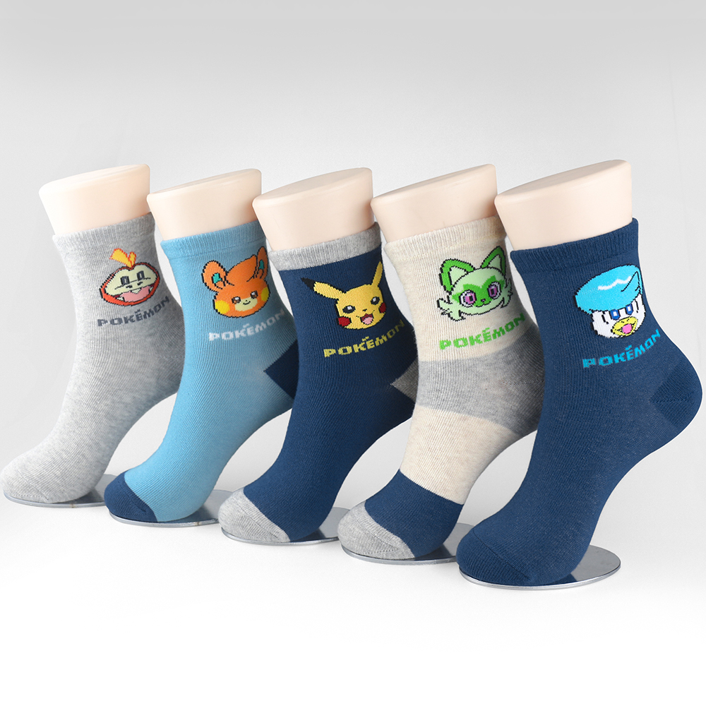 포켓몬스터 아동용 중목 양말 5켤레 세트 PK-26 11,900원