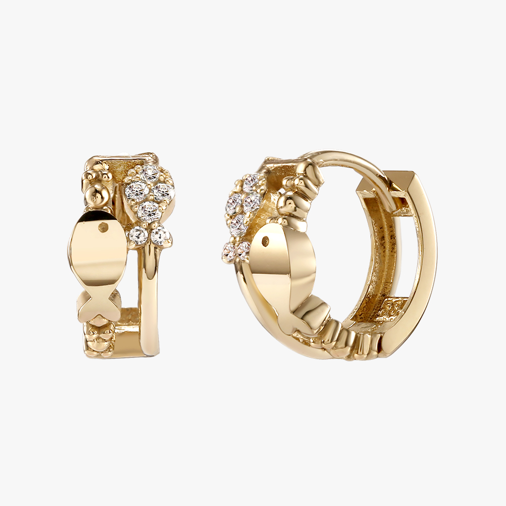 14k 비쥬팝 도리스 행운 물고기 귀걸이 41769 599,000원