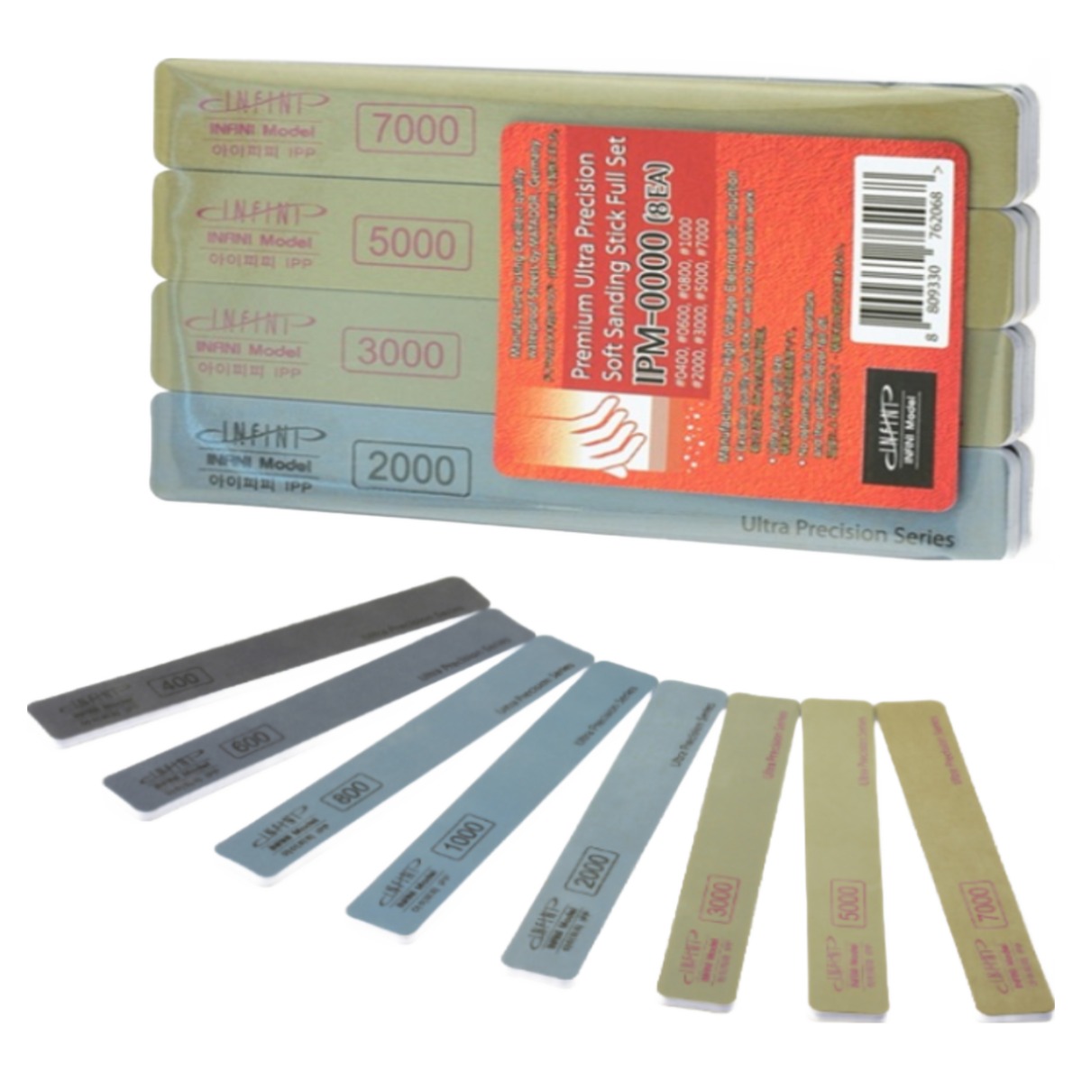 마타도르 스틱사포 Full Set(8개) /초정밀 소프트 스펀지사포, 1개 10,000원