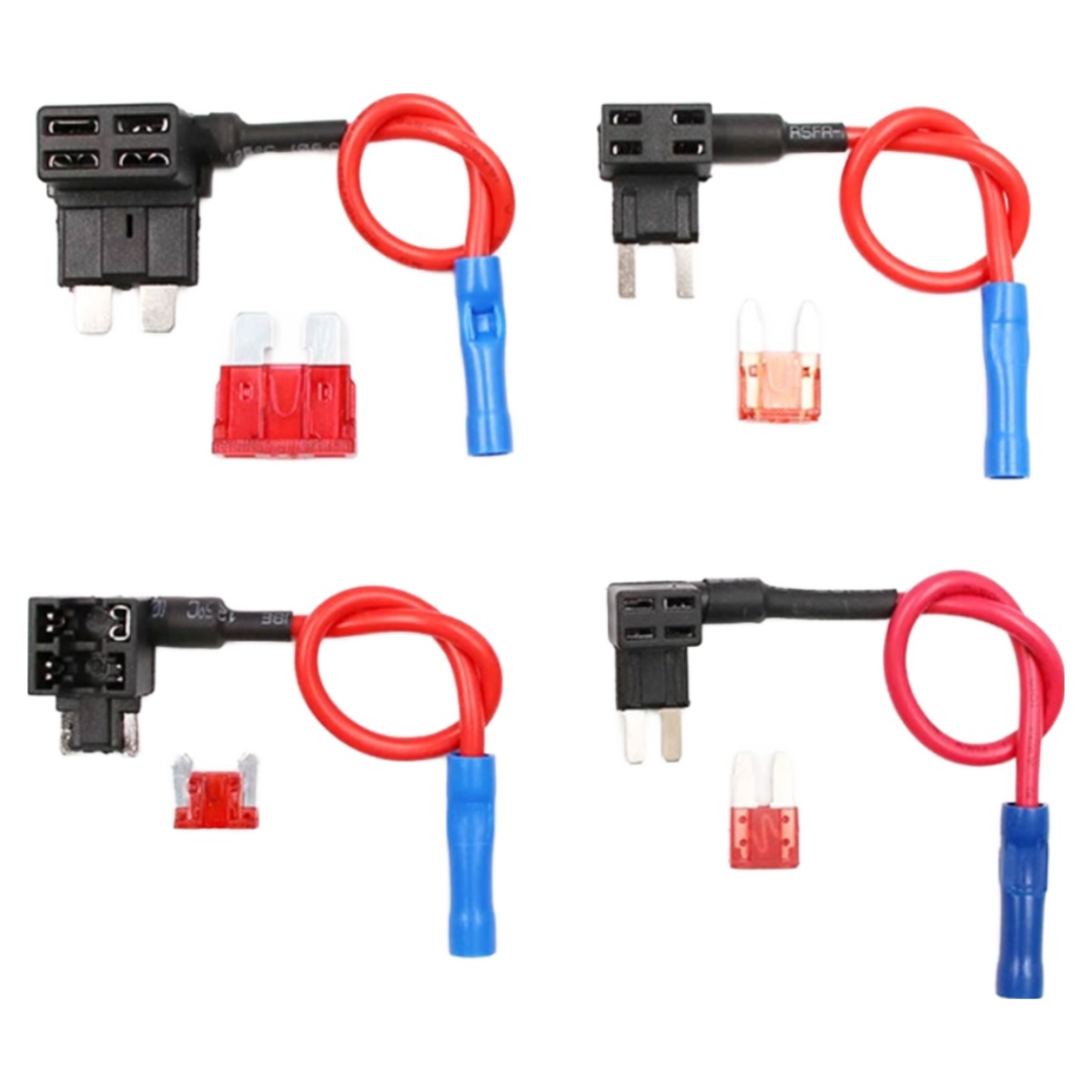 앗싸 차량용 듀얼휴즈홀더 휴즈배선 커넥터홀더 ATO/소형Mini/LP-Mini/Micro2 마이크로2 신형, 1개 990원