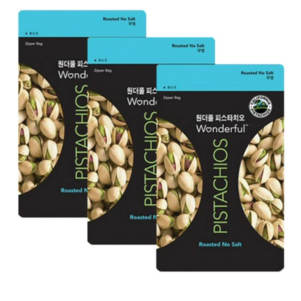 원더풀 피스타치오 무염, 300g 65,980원