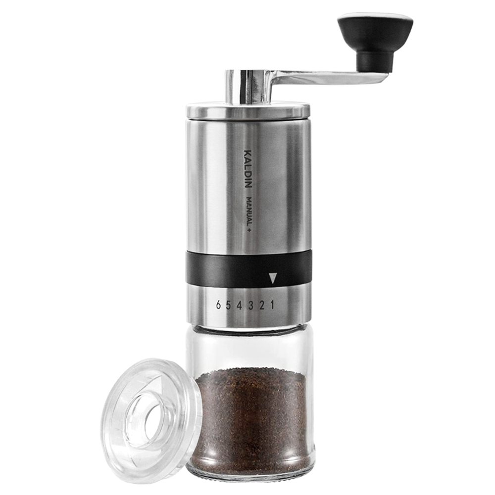 칼딘 매뉴얼 플러스 휴대용 커피 그라인더 + 투명 PS 커버, 현재가 21,540원