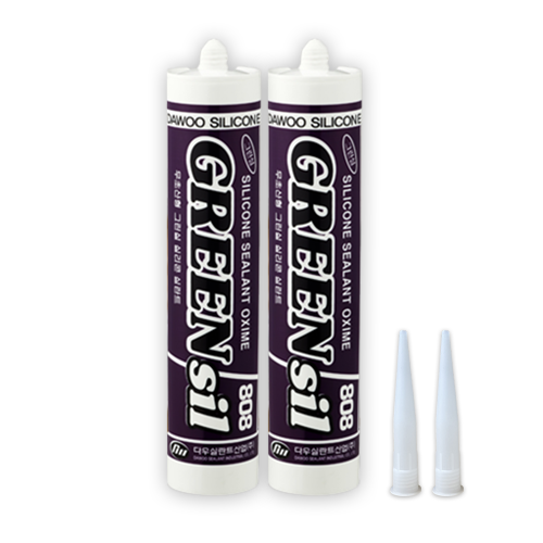 에스테크 다용도 냄새 적은 실리콘 그린씰 (노즐 포함) 투명 8,030원