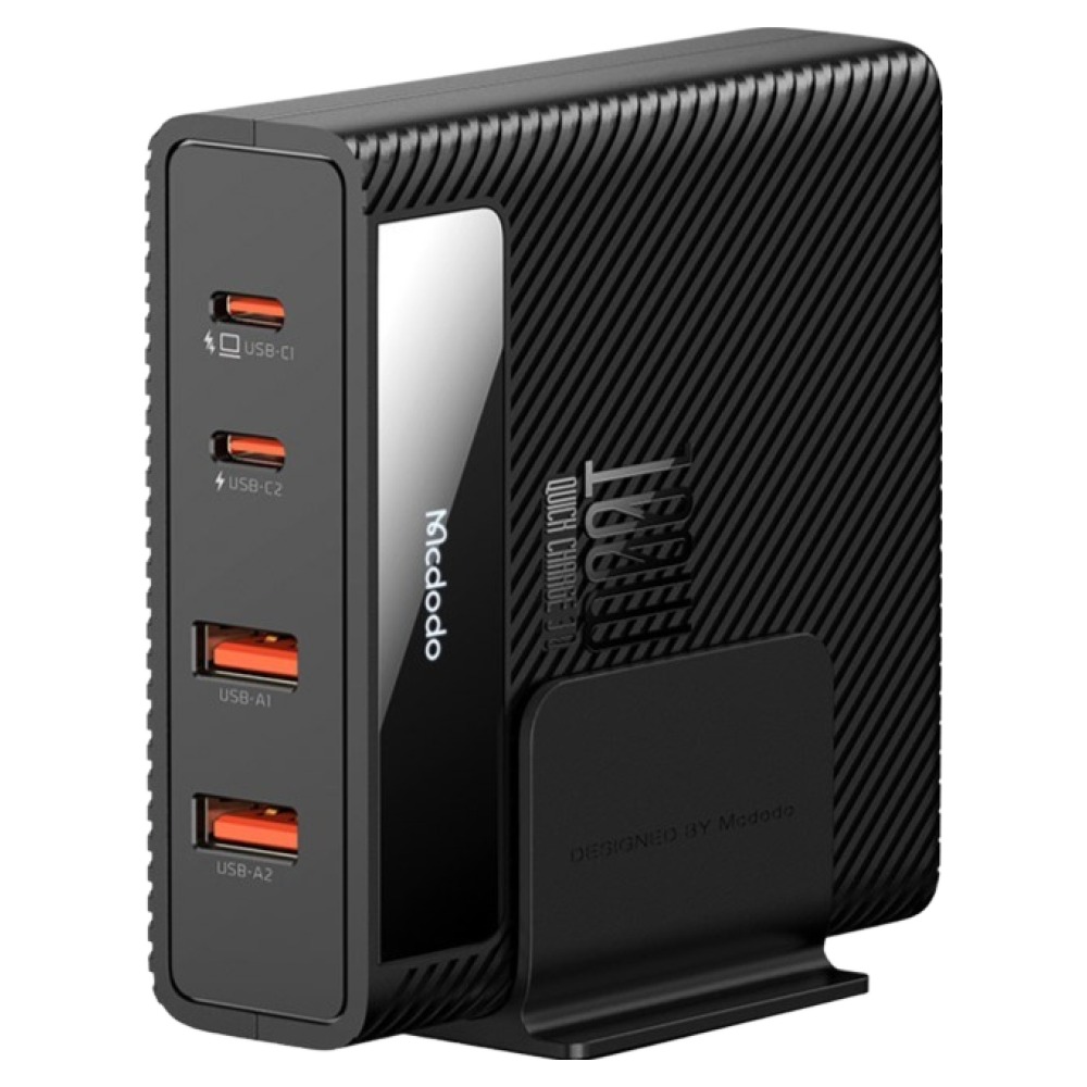 맥도도 GaN PD3 PPS 초고속 4포트 멀티 충전기 100W + C타입 to C타입 케이블 세트, 블랙, 1개 79,000원