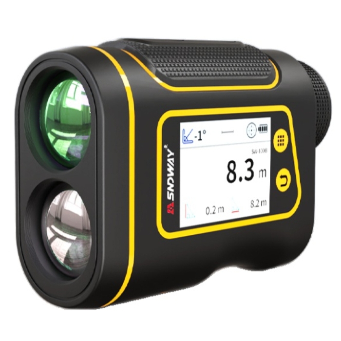 SNDWAY 고정밀 다용도 측정기 골프 건설현장 등 다기능 레이저 거리 측정 LCD터치 217,000원