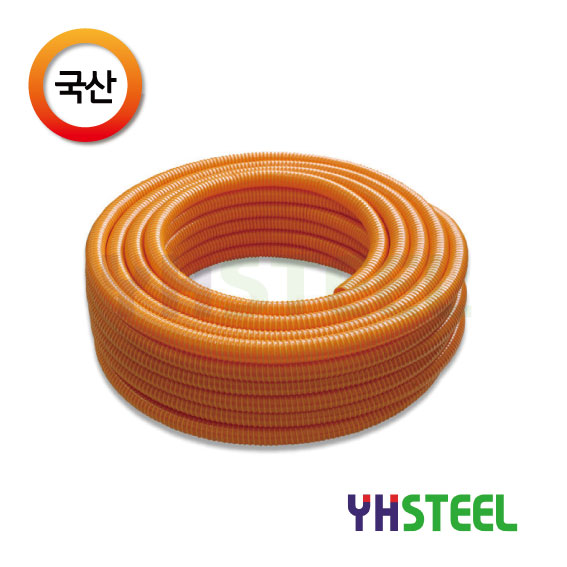 YH스틸 자바라호스 황색호스 1인치 2인치3인치 50,000원
