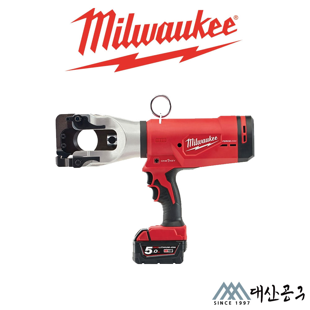 밀워키 충전 9톤 유압 오버헤드 케이블 컷터 M18 HCC45-0C 501C 502C 베어툴 풀세트 2,646,000원