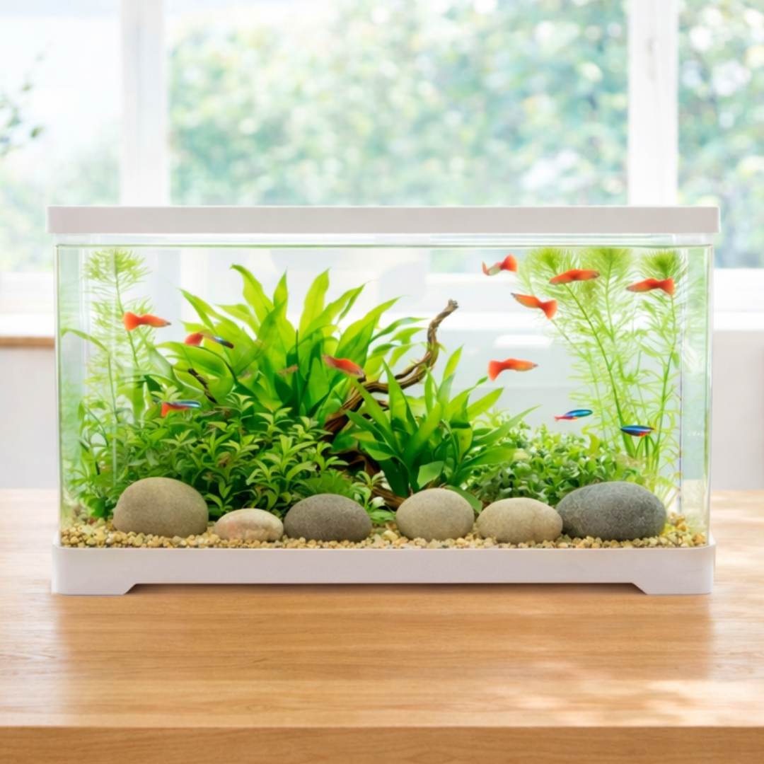 안깨지고 물갈이가 편리한 어항, 1개, 화이트 24,800원