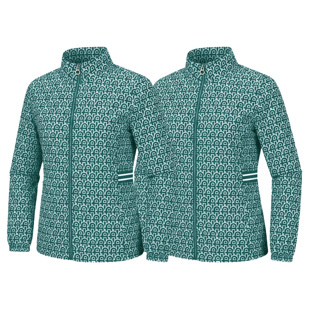 [1+1] 여성 스프링 네추럴 패턴 자켓 SWJ26403 바람막이 아웃도어 골프 등산 봄 여름 가을 등산자켓 골프자켓 39,800원