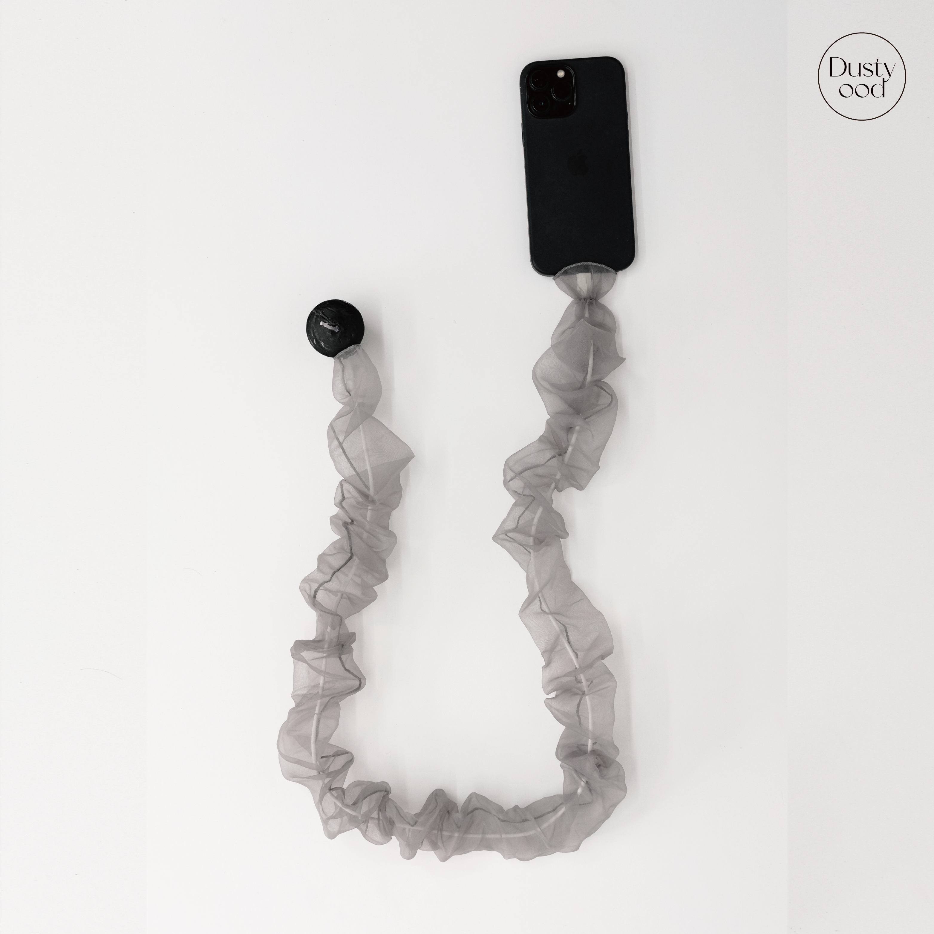 [더스티우드] 그레이 오간자 충전기 케이블 커버 코드삭스 인테리어 소품 10,200원