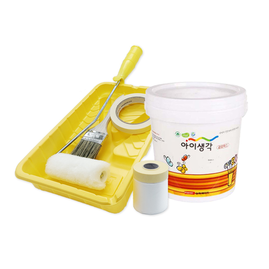 친환경 삼화페인트 곰팡이 결로방지 수성 페인트 벽지 벽면 베란다 방수페인트 도구포함 2리터, 화이트, 1세트, 2L 41,900원