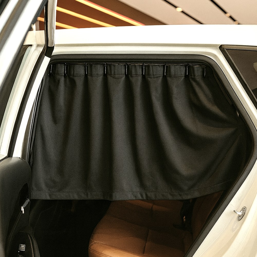벤비아믹스 셀토스 리무진커튼 세트 뒷좌석 커텐 암막 햇빛가리개 사생활보호 차박 썬쉐이드 모든연식 00822, 1세트, 뒷좌석 세트 검정 38,500원