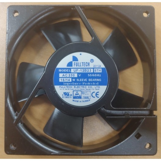 AC FAN 쿨링펜 팬 모터 냉각팬 PC 쿨러 쿨링 팬 볼타입 슬리브타입 120mm X120mmX25mm 120X120X38mm, UF12B23, 1개 13,500원