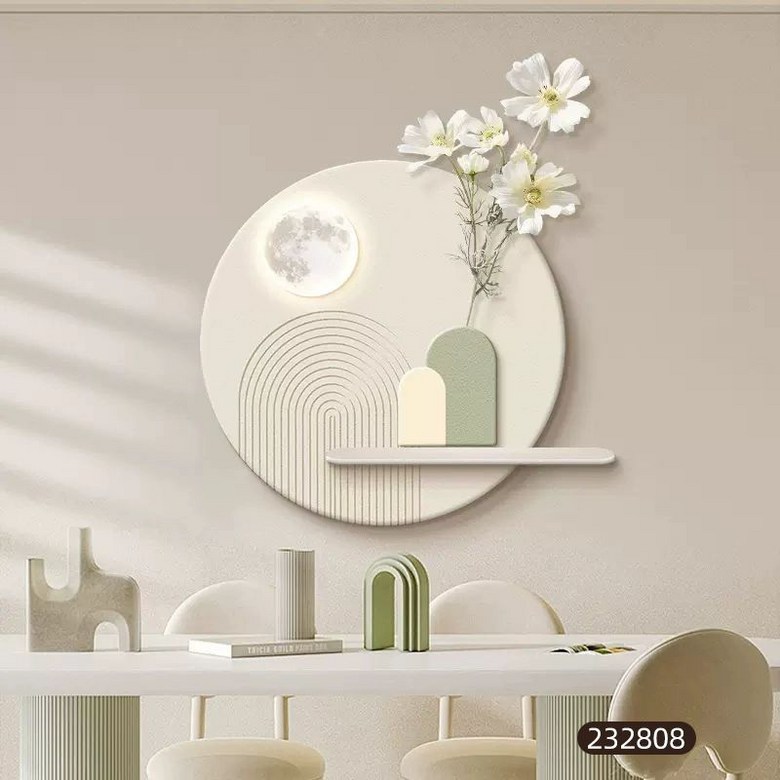 LED 화분액자 조명 인테리어 무드등 램프 집들이선물 원형 벽장식 식물 31,800원