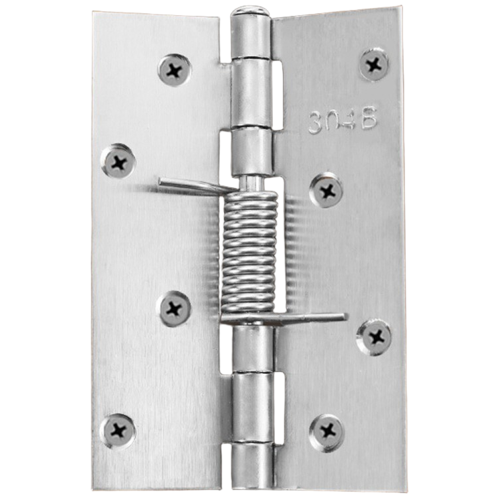 철물 스텐 자동 닫힘 스프링 경첩 방문 도어 화장실 출입문 힌지 교체, 1개 2,370원