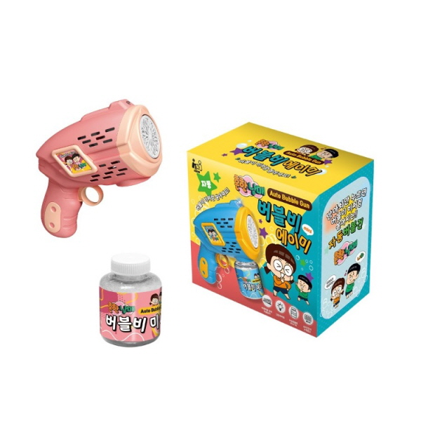 흔한남매 레이저 버블비2 으뜸 에이미 자동 버블건 대용량 비눗방울총 11,900원