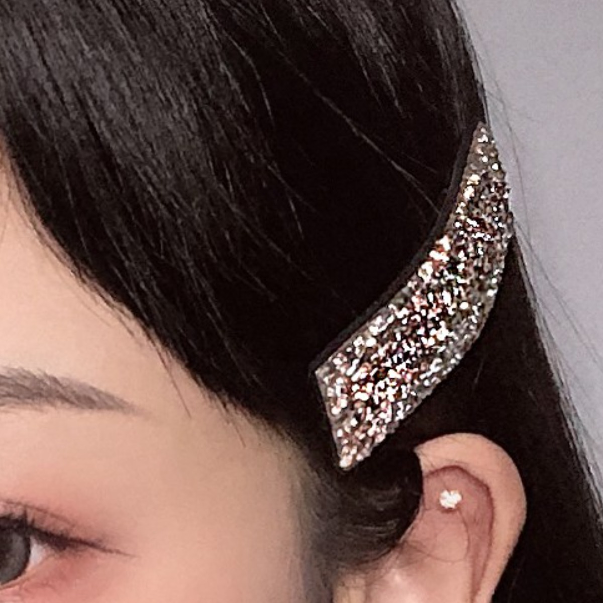 미다미 [5개 1세트]심플 큐빅 글래스 포인트핀 12,900원