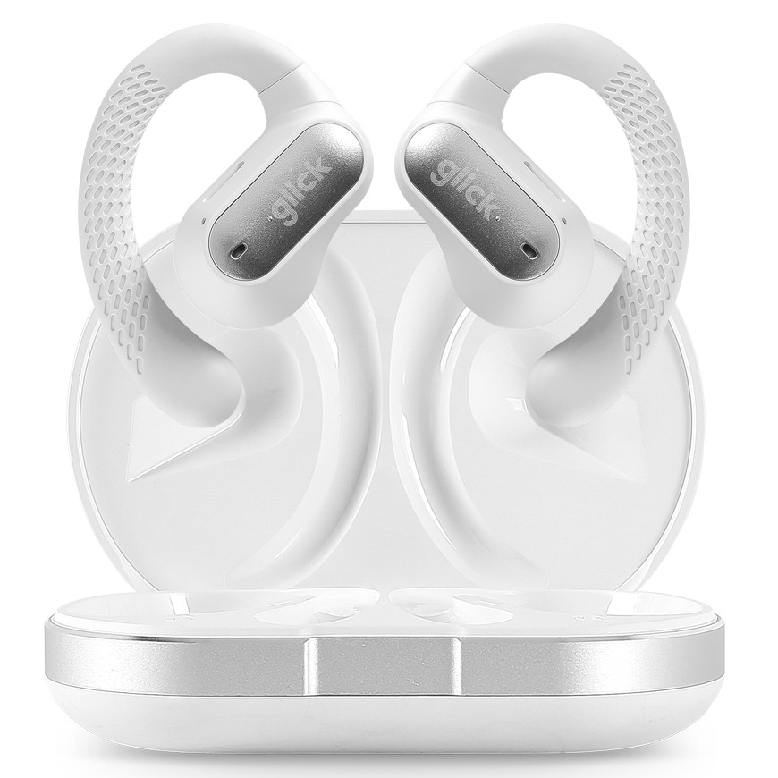 지클릭커 오픈팟 골전도 오픈형 블루투스 AI 이어폰, GL100, 화이트, 10시간, 방수가능, 화이트, GL100 29,800원